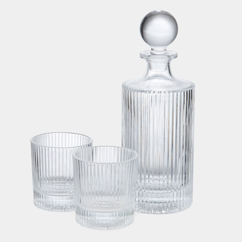 Barcraft - Decanter 3 Piece Set