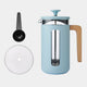La Cafetière - Pisa Cafetiere, Sky Blue 8 Cup