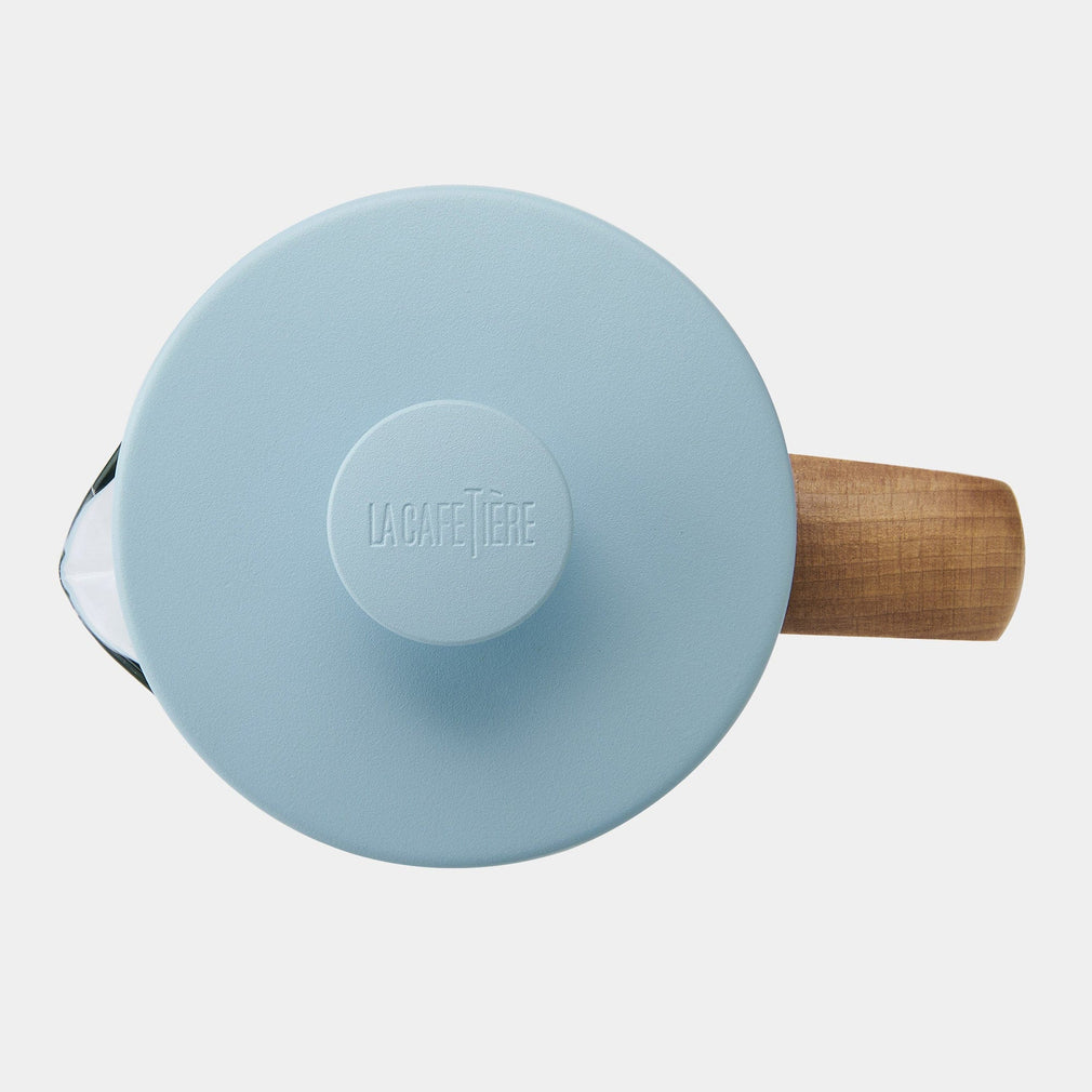 La Cafetière - Pisa Cafetiere, Sky Blue 8 Cup