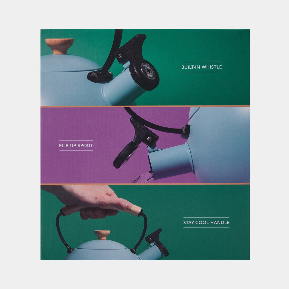 La Cafetière - Whistling Kettle Sky Blue 1.6L