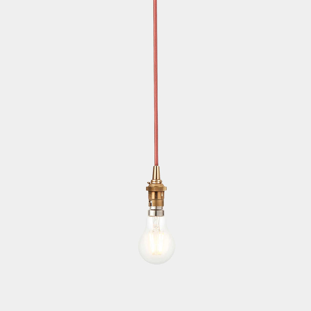 Bibury Pendant Cable Set Red