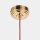 Bibury Pendant Cable Set Red