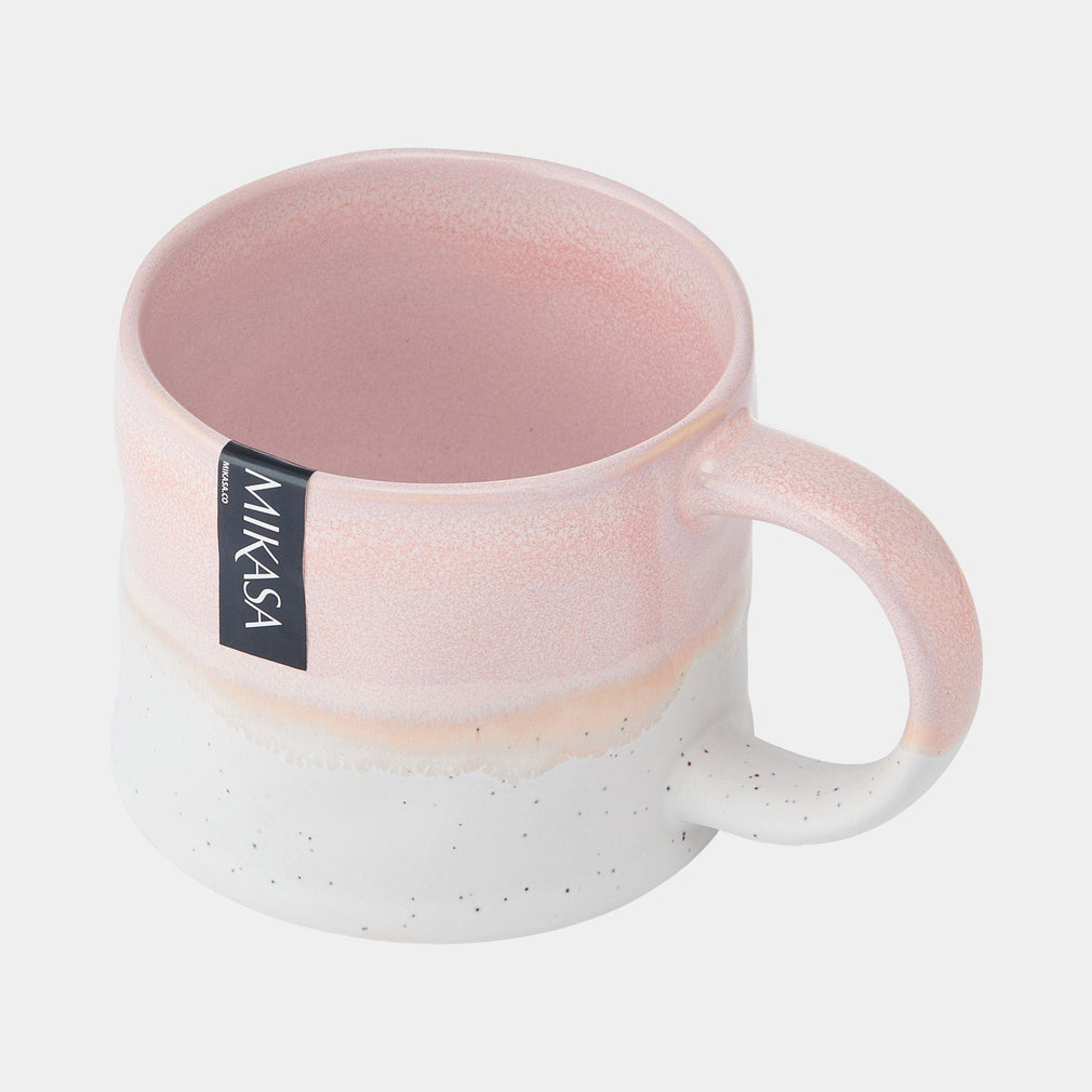 Mikasa - Pink Mug, Reactive Glaze