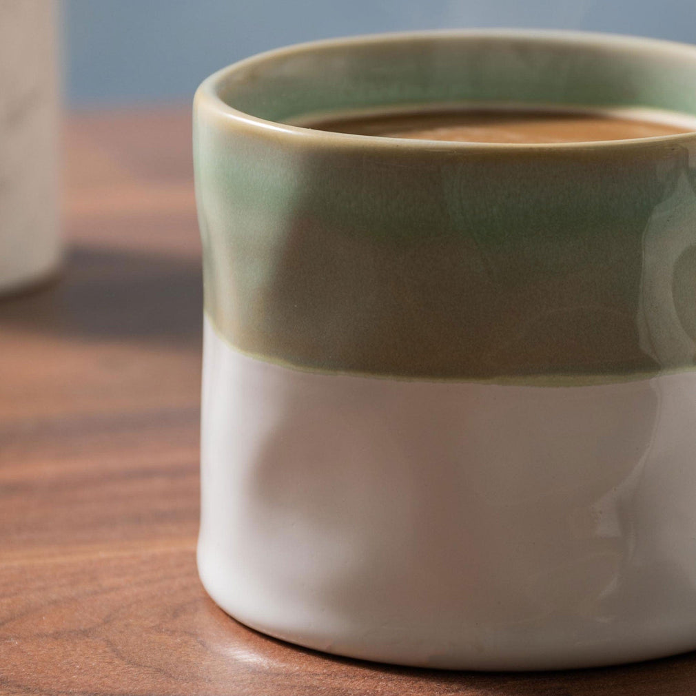 Mikasa - Ombre Green & White Mug