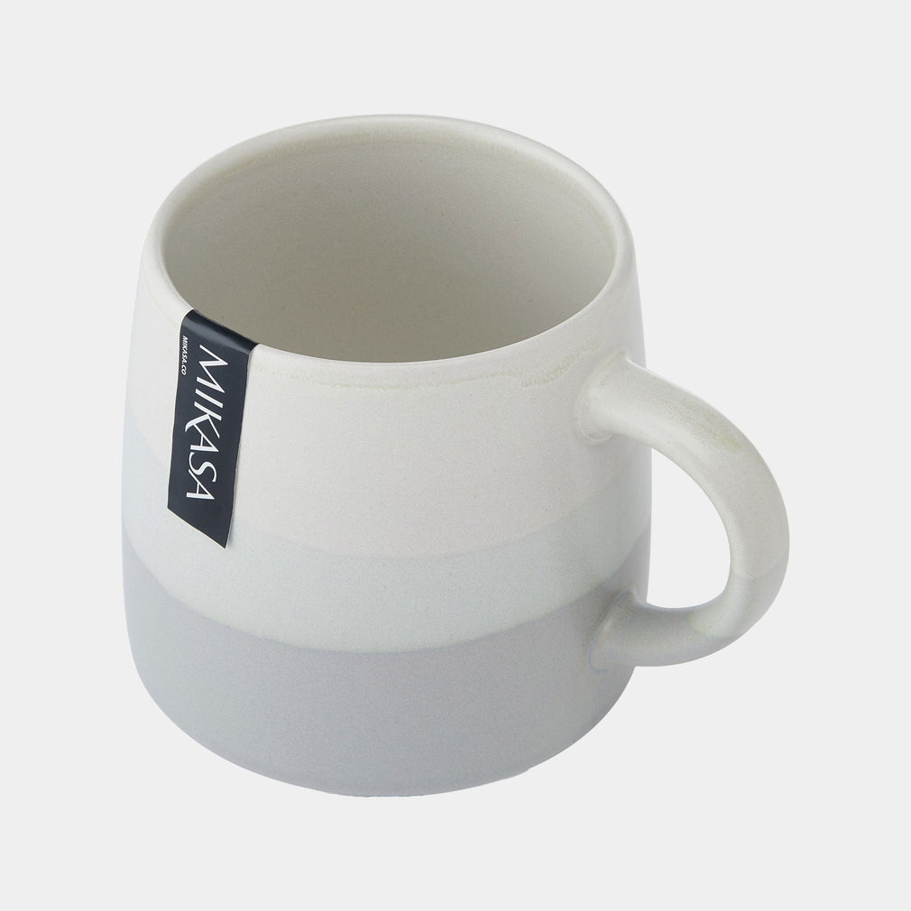 Mikasa - Grey Mug, Reactive Glaze