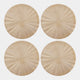Mikasa - Gold Round Placemats Set of 4