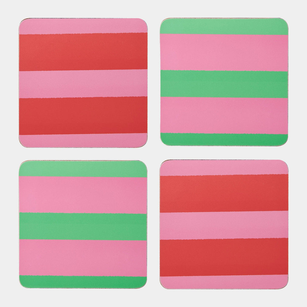 Creative Tops - Set of 4 Coasters Stripe Print
