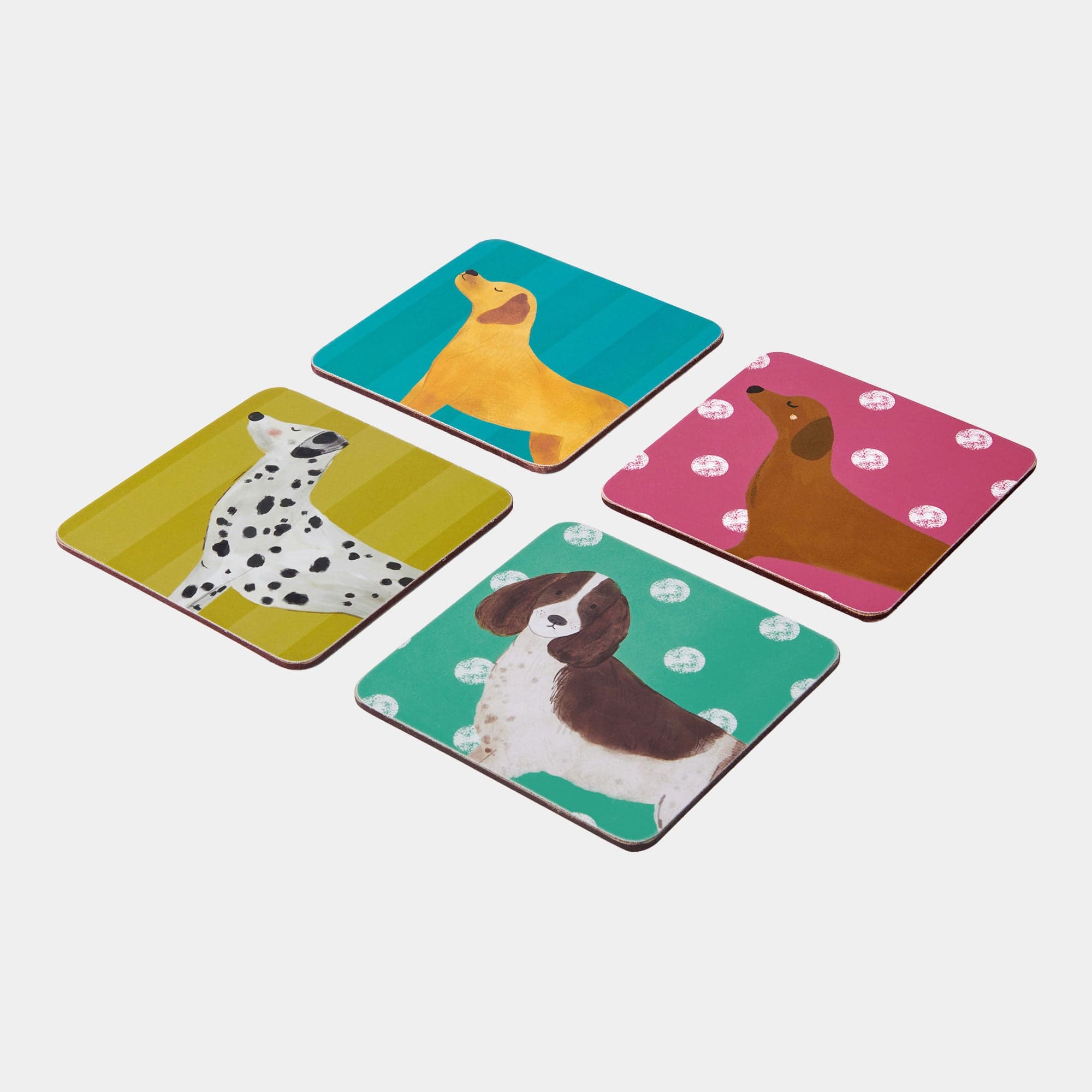 Creative Tops - Set of 4 Coasters Dog Print