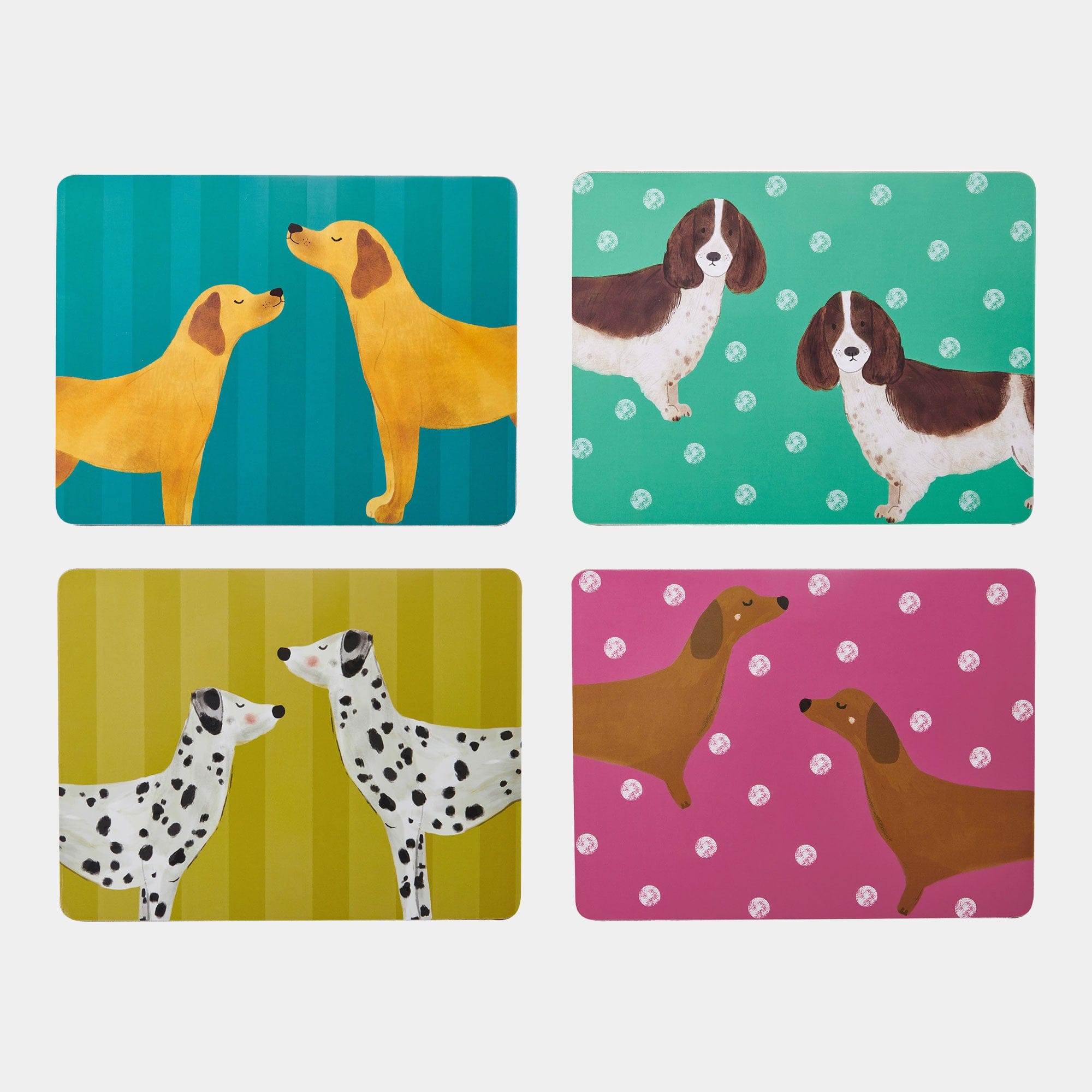 Creative Tops - Set of 4 Placemats Dog Print