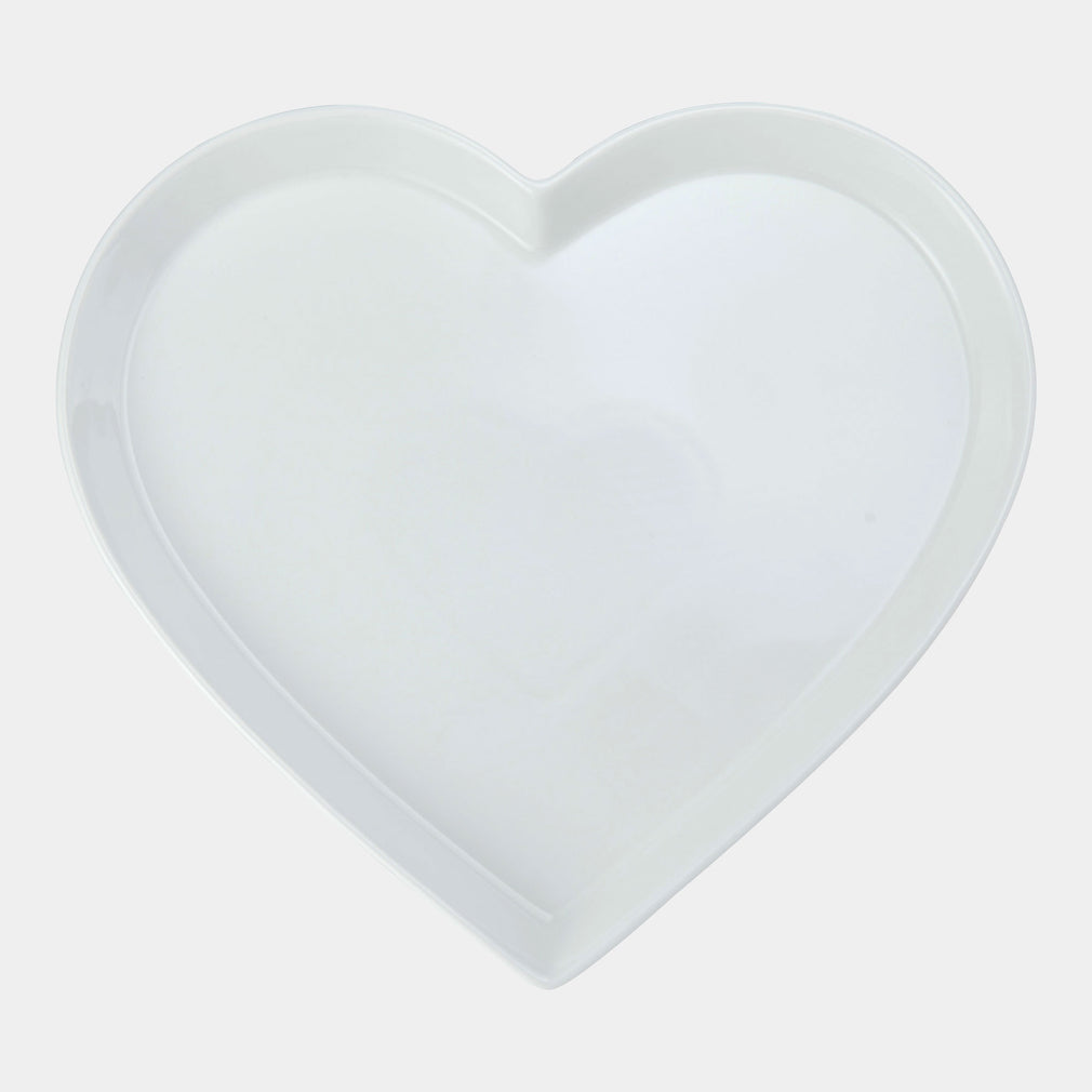Mikasa Chalk - Heart-Shaped Serving Platter
