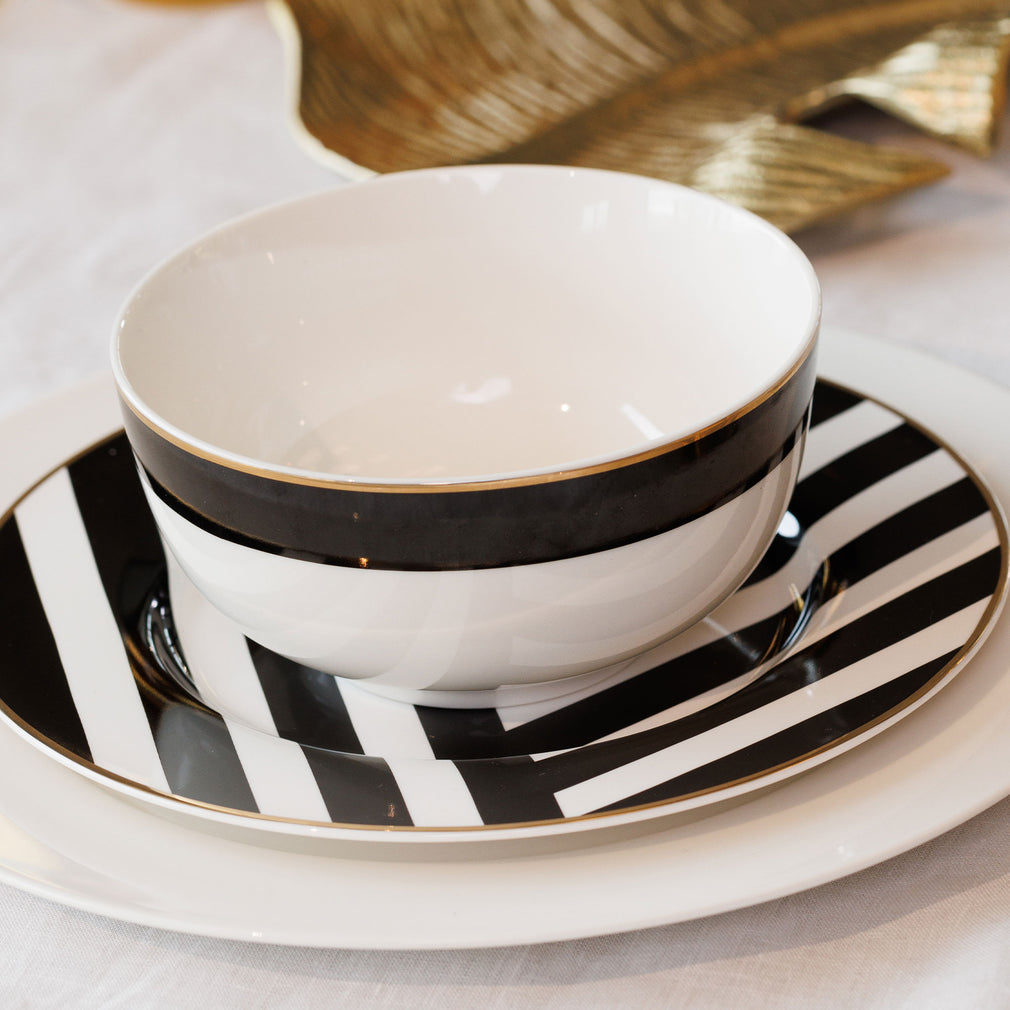 Mikasa Luxe Deco - Cereal Bowls, Set of 4