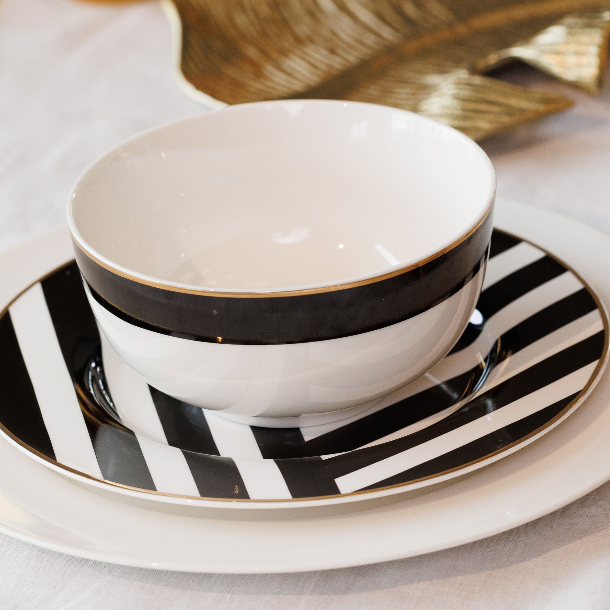 Mikasa Luxe Deco - Cereal Bowls, Set of 4