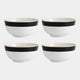 Mikasa Luxe Deco - Cereal Bowls, Set of 4