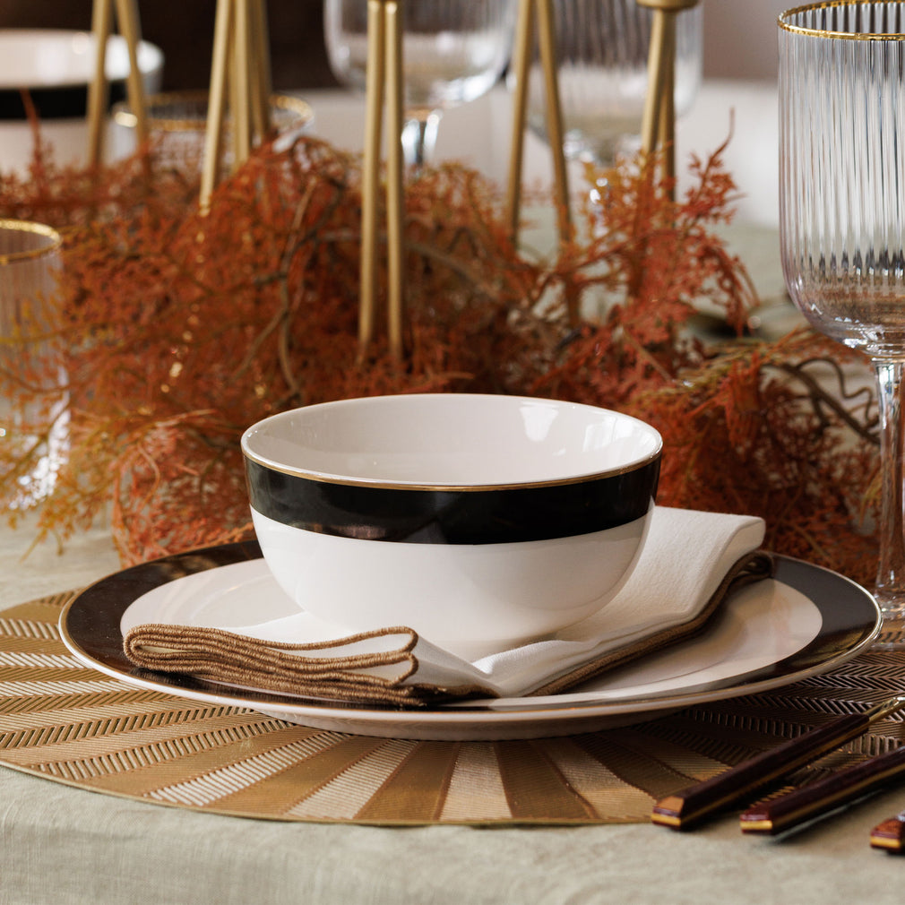 Mikasa Luxe Deco - Cereal Bowls, Set of 4