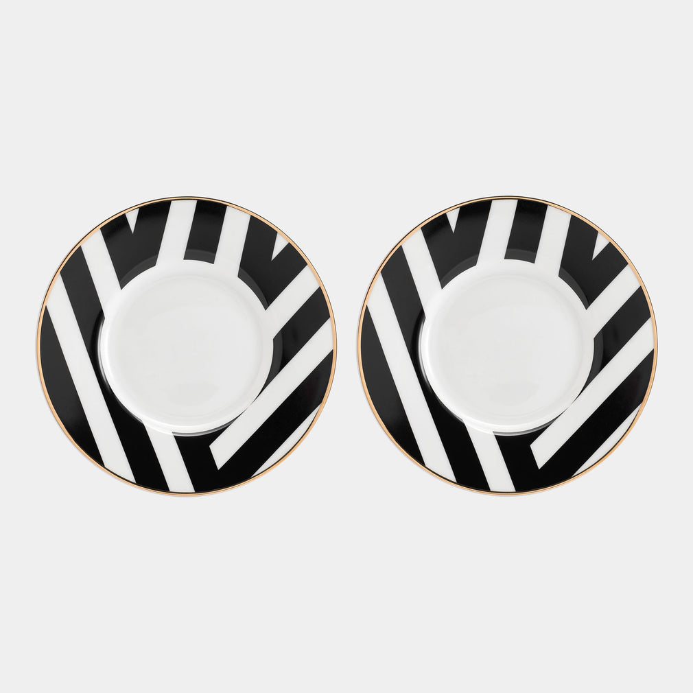 Mikasa Luxe Deco - Geo Teacups, Set of 2