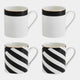 Mikasa Luxe Deco - Mugs, Set of 4