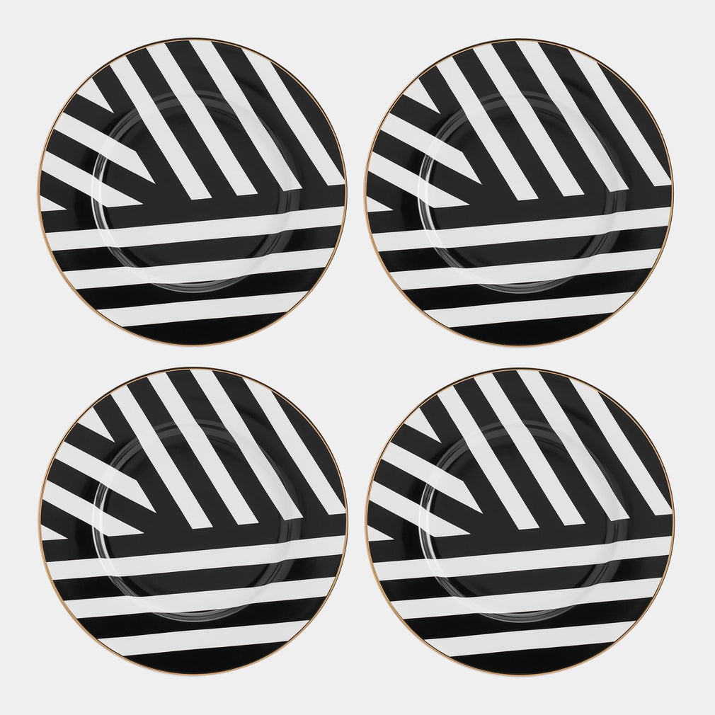 Mikasa Luxe Deco - Side Plates, Set of 4