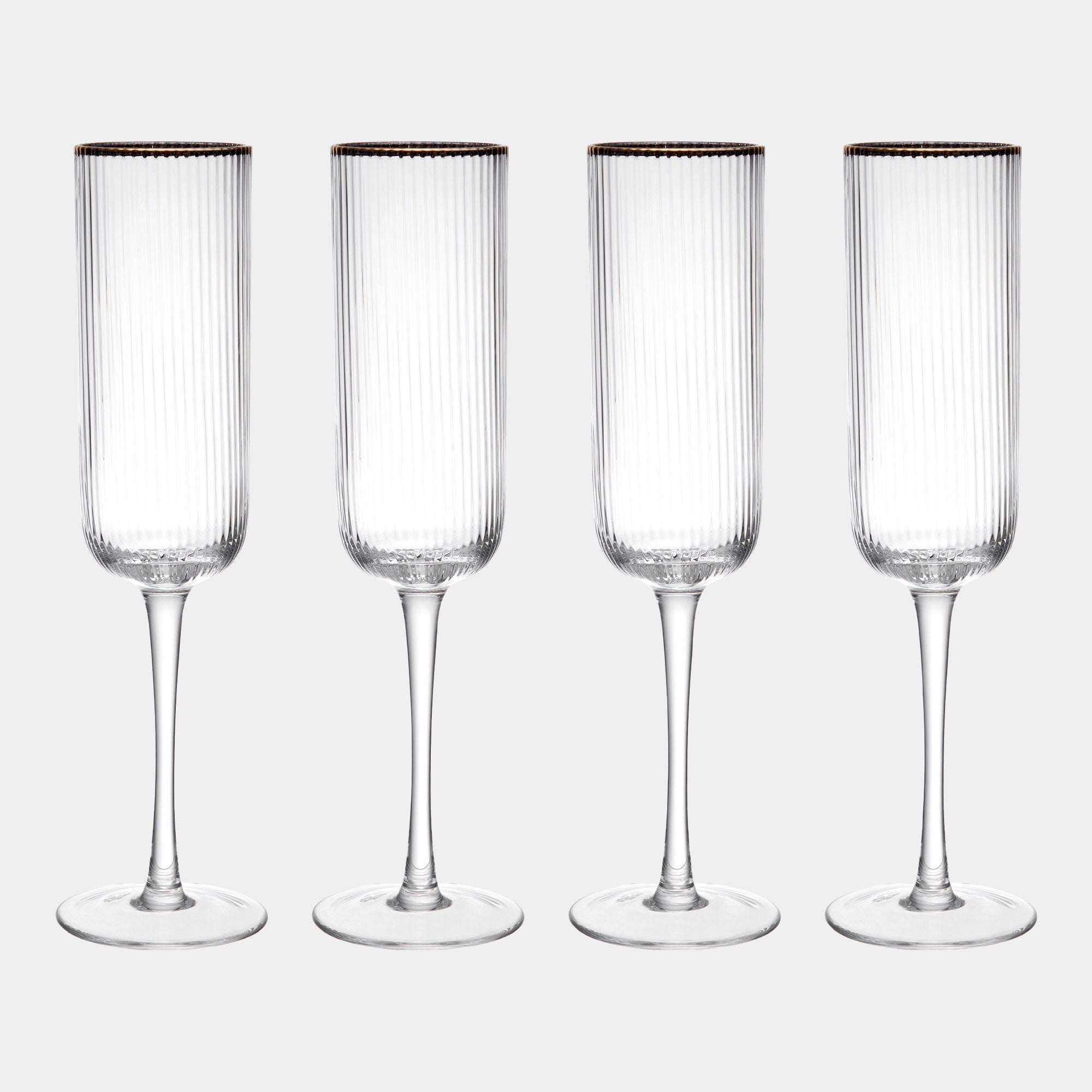 Mikasa Sorrento - Champagne Flutes, Set of 4