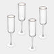 Mikasa Sorrento - Champagne Flutes, Set of 4