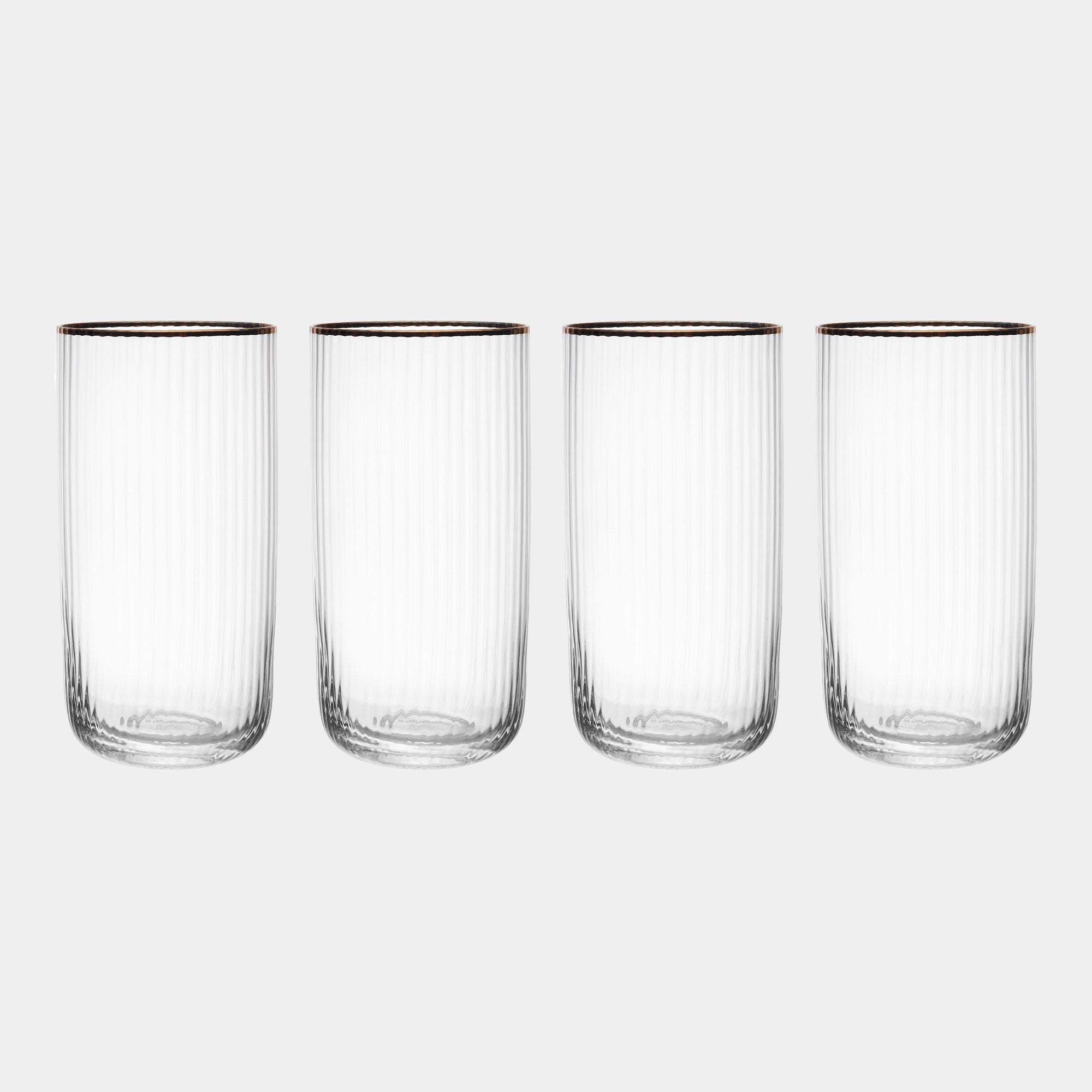 Mikasa Sorrento - Highball Glasses, Set of 4