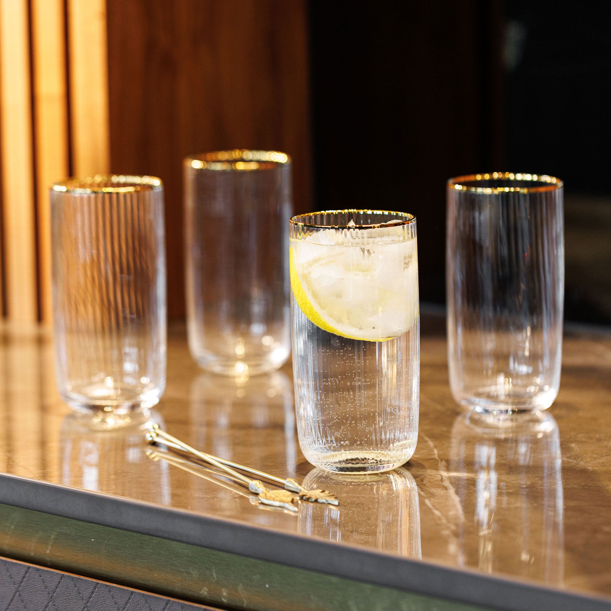 Mikasa Sorrento - Highball Glasses, Set of 4