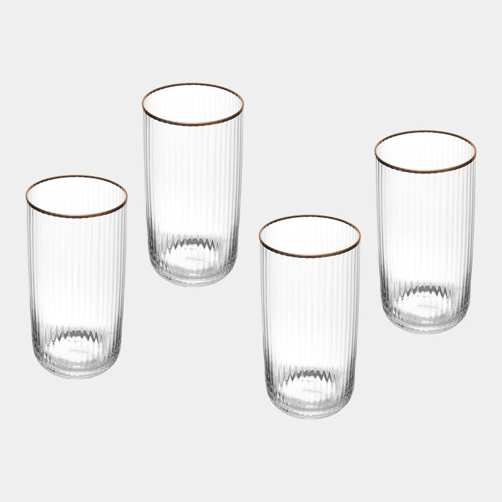 Mikasa Sorrento - Highball Glasses, Set of 4