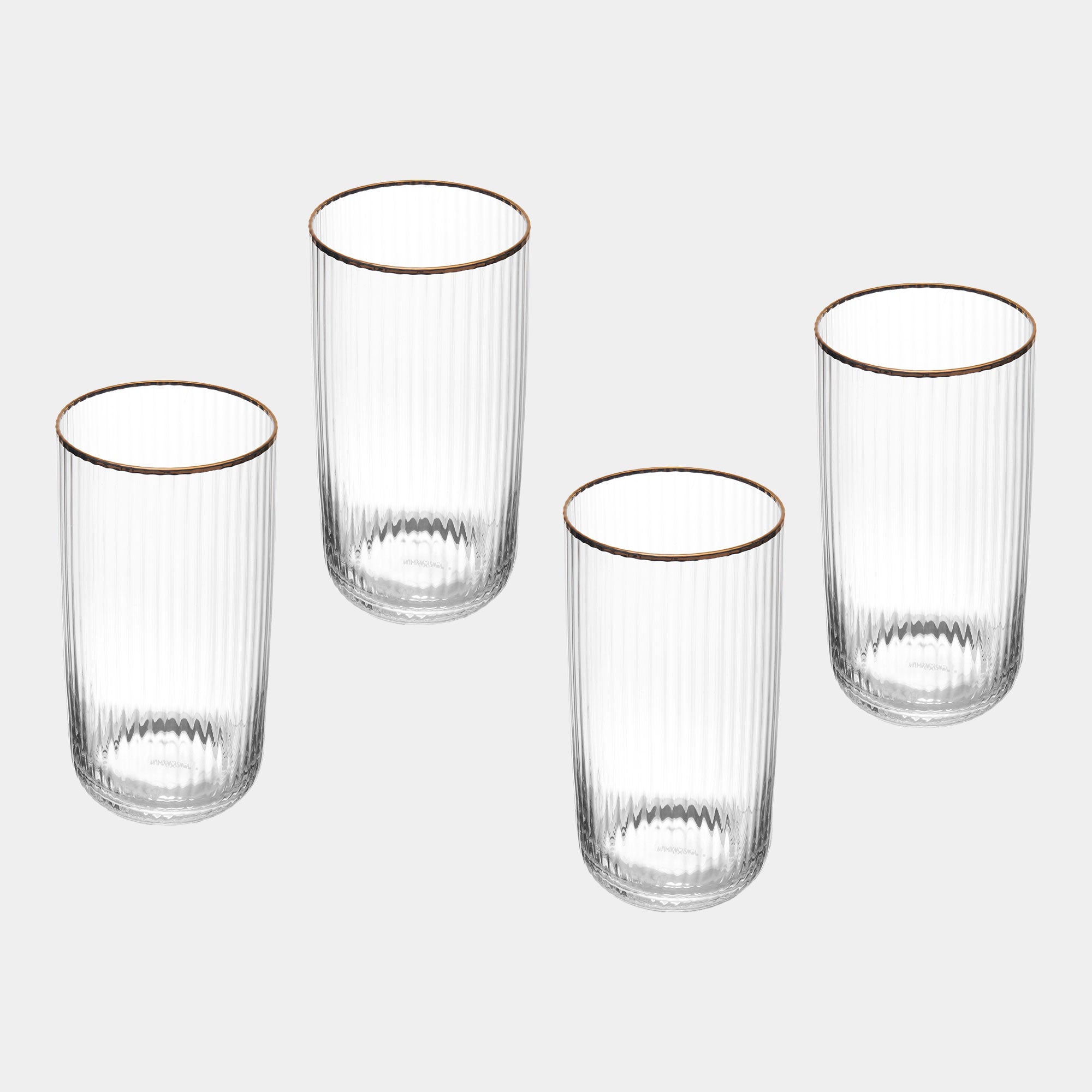 Mikasa Sorrento - Highball Glasses, Set of 4