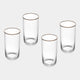 Mikasa Sorrento - Highball Glasses, Set of 4