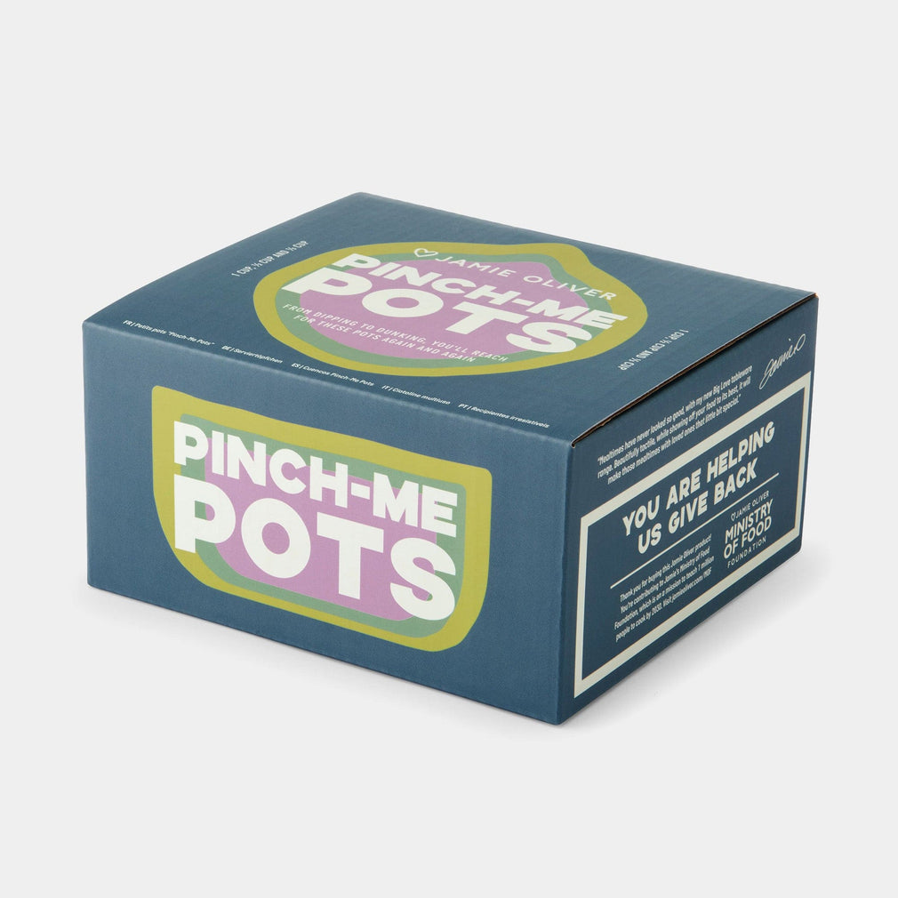 Jamie Oliver - Big Love Pinch Me Pots Set of 3