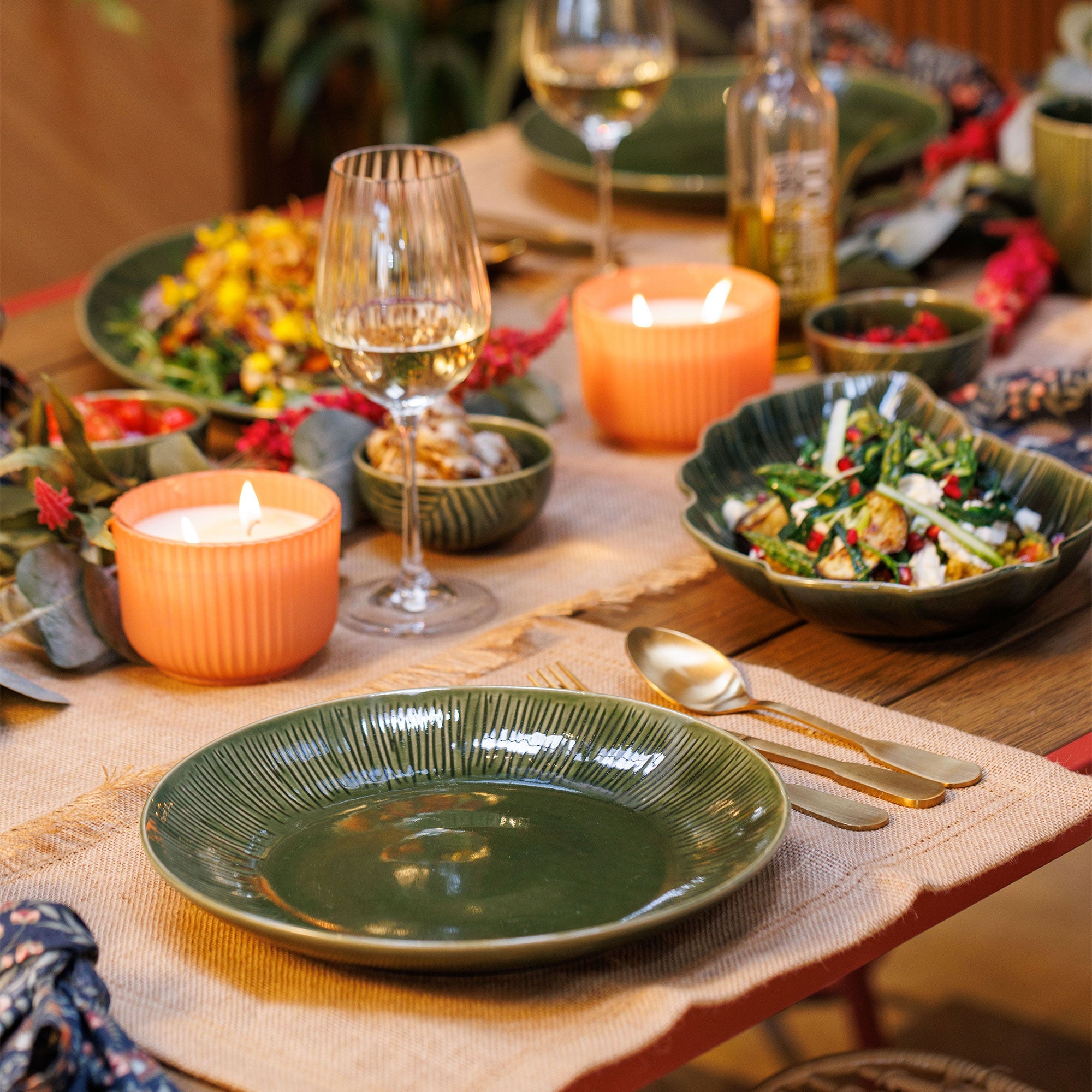Mikasa Jardin - Dinner Plates, Set of 4