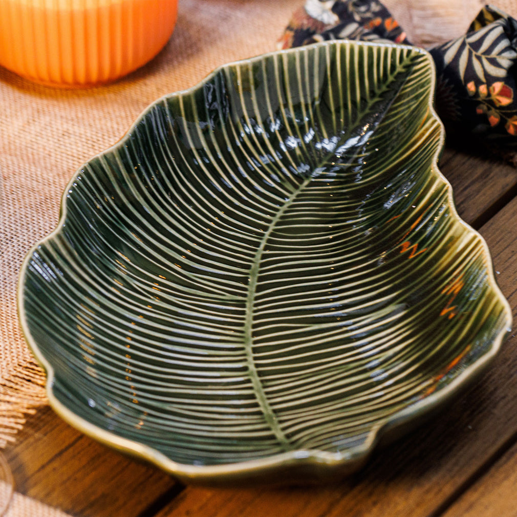 Mikasa Jardin - Leaf Serving Bowl