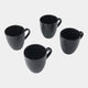 Mikasa Jardin - Midnight Mugs, Set of 4