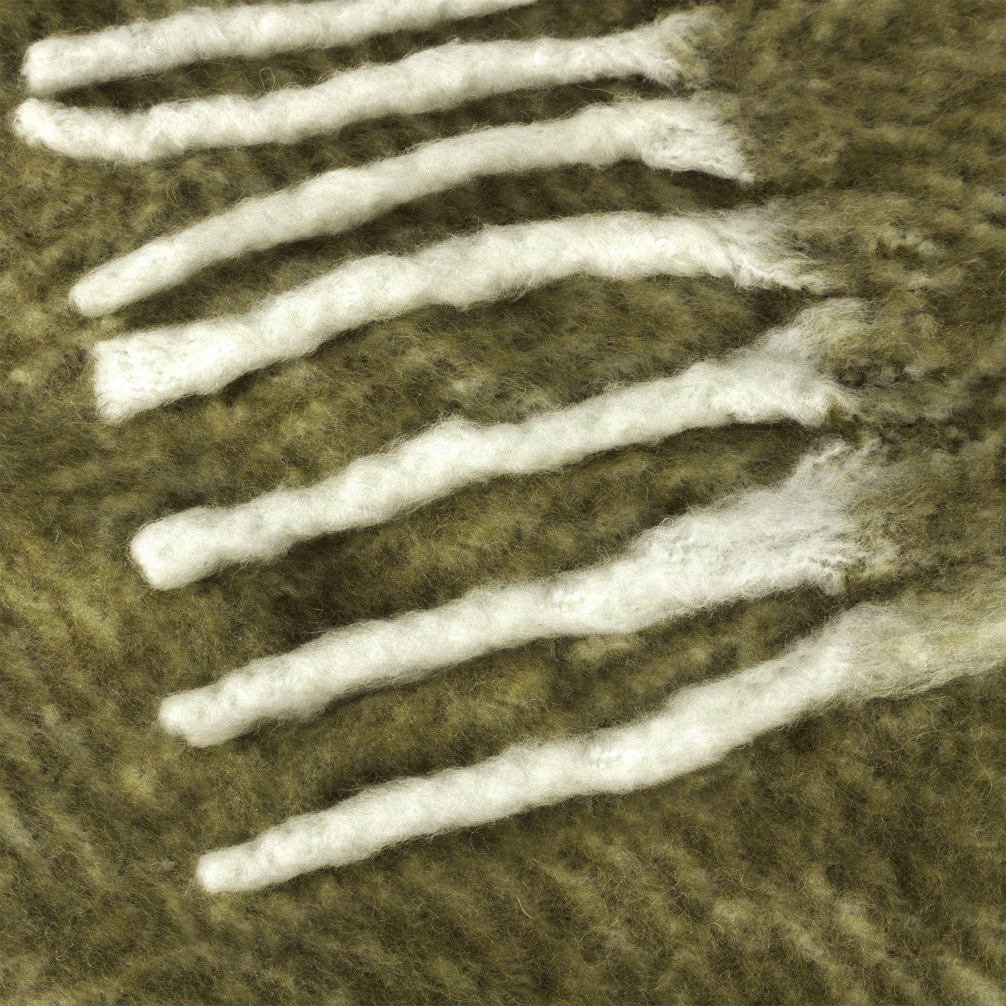 Rawton - Ombre Throw Natural/Moss 130x180cm