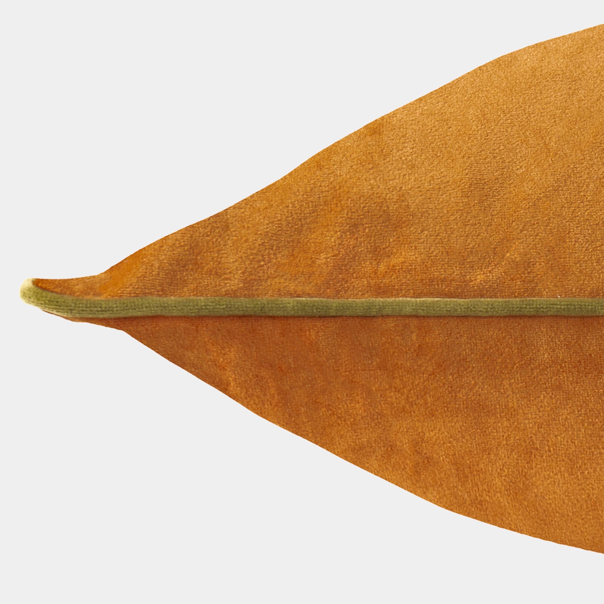 Havana Velvet Ginger Olive Cushion 55x55cm