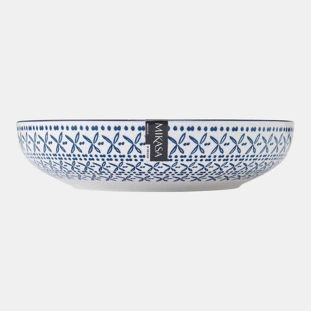 Mikasa - Blue Mediterranean Pasta Bowl