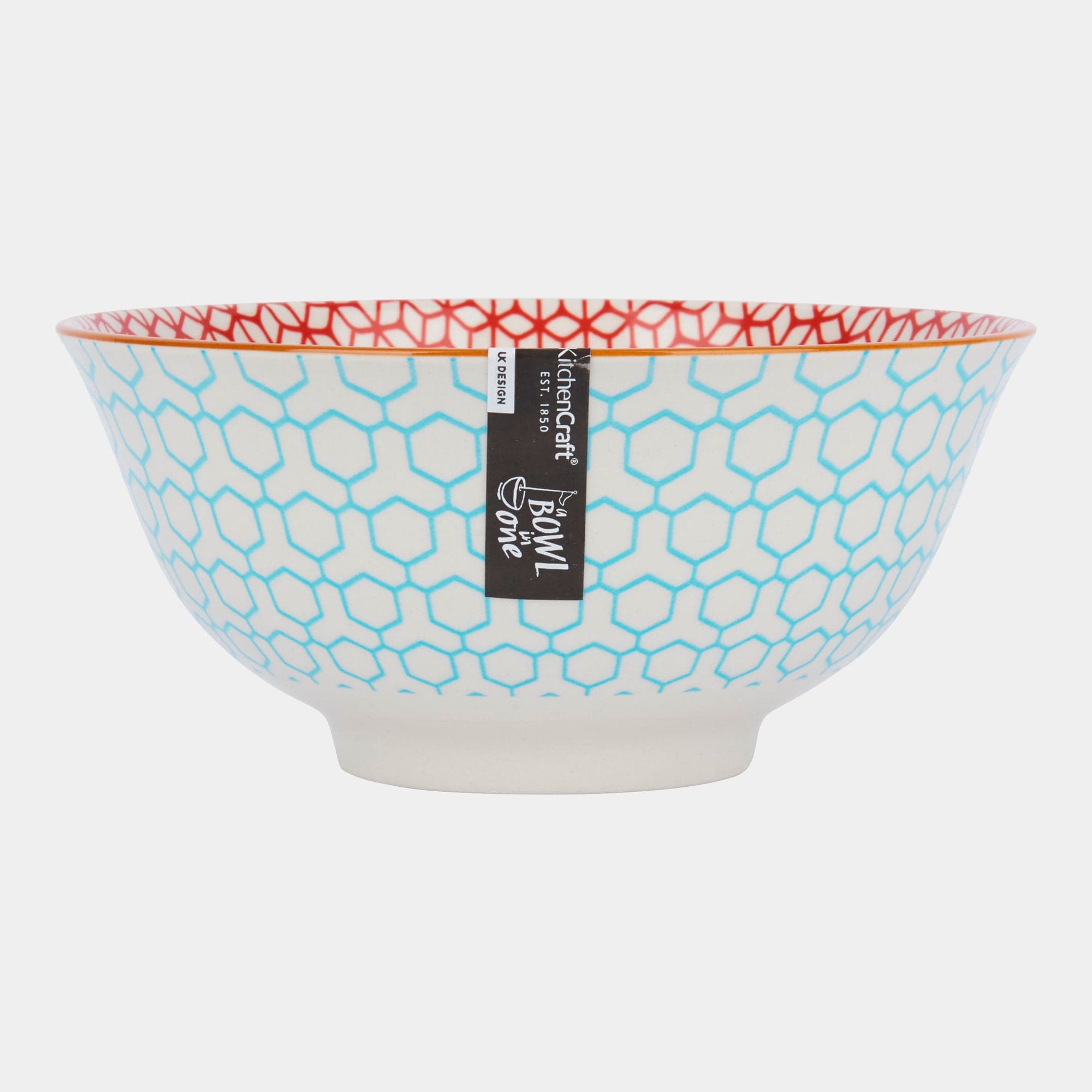 Mikasa - Blue Geometric Bowl