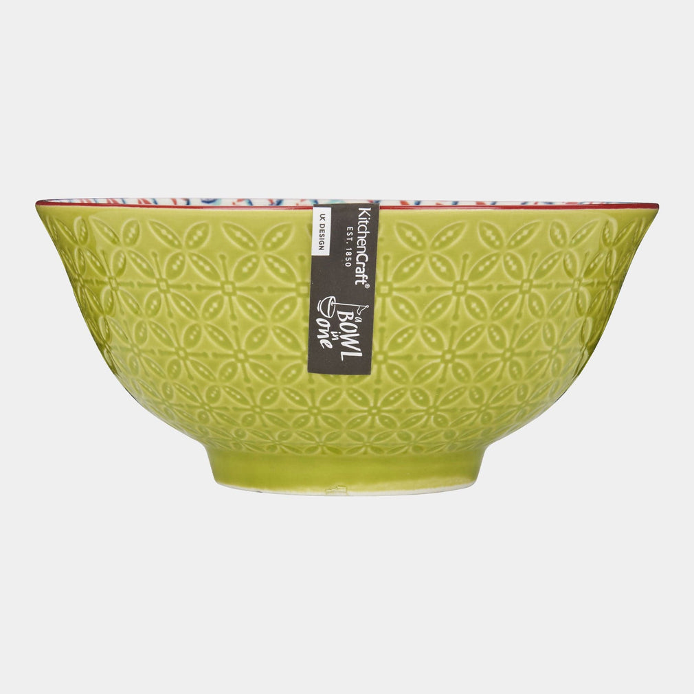 Mikasa - Geometric Lime Bowl