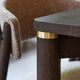 180cm Dining Table In Espresso Oil Finish With 1x 50cm Extension Leaf