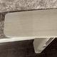 Avis 160cm Console Table With CV15 Oak Top & Feet/LM16 Lacquer Under Top/Gold Stainless Detail