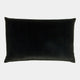 Contra - Black Bolster Cushion 40x60cm