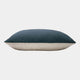 Contra - Slate Blue Bolster Cushion 40x60cm
