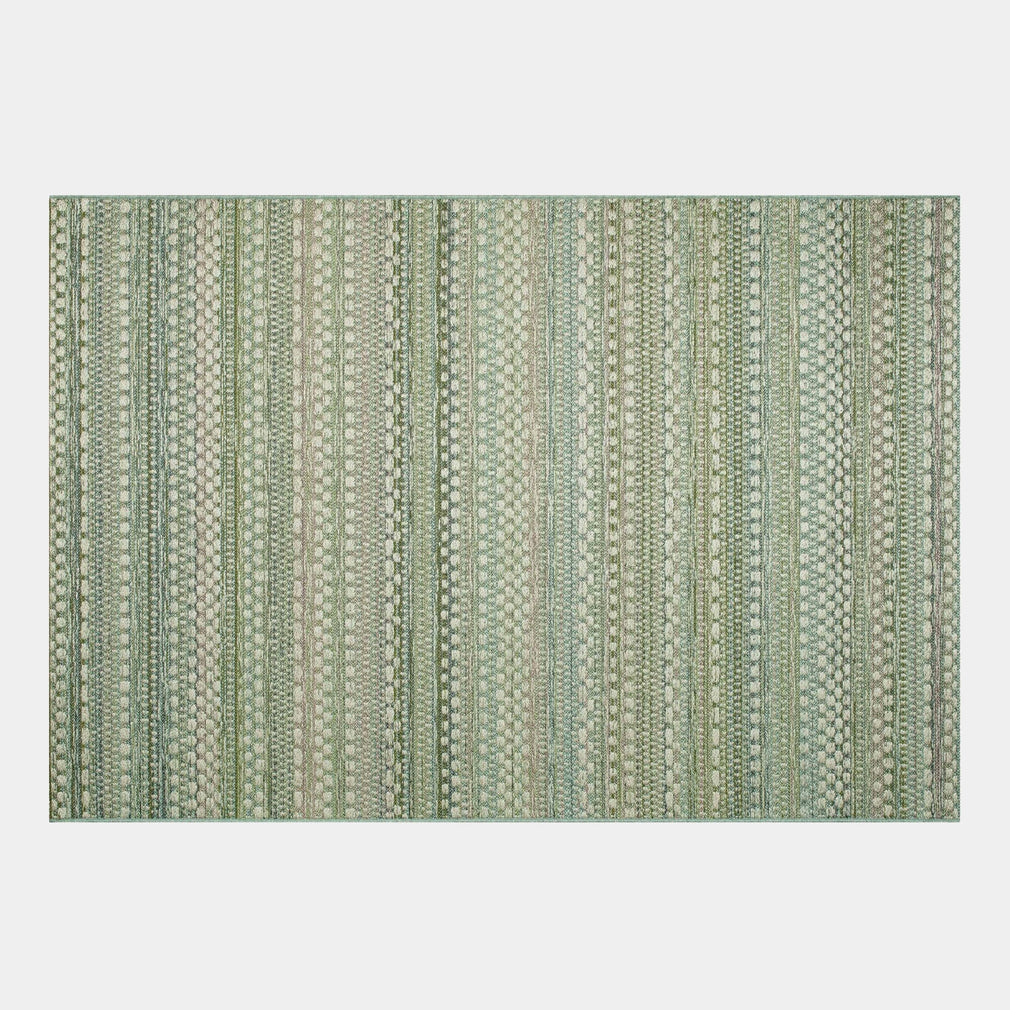 Rug 098-0570 5027 Green Multi 200cm x 290cm