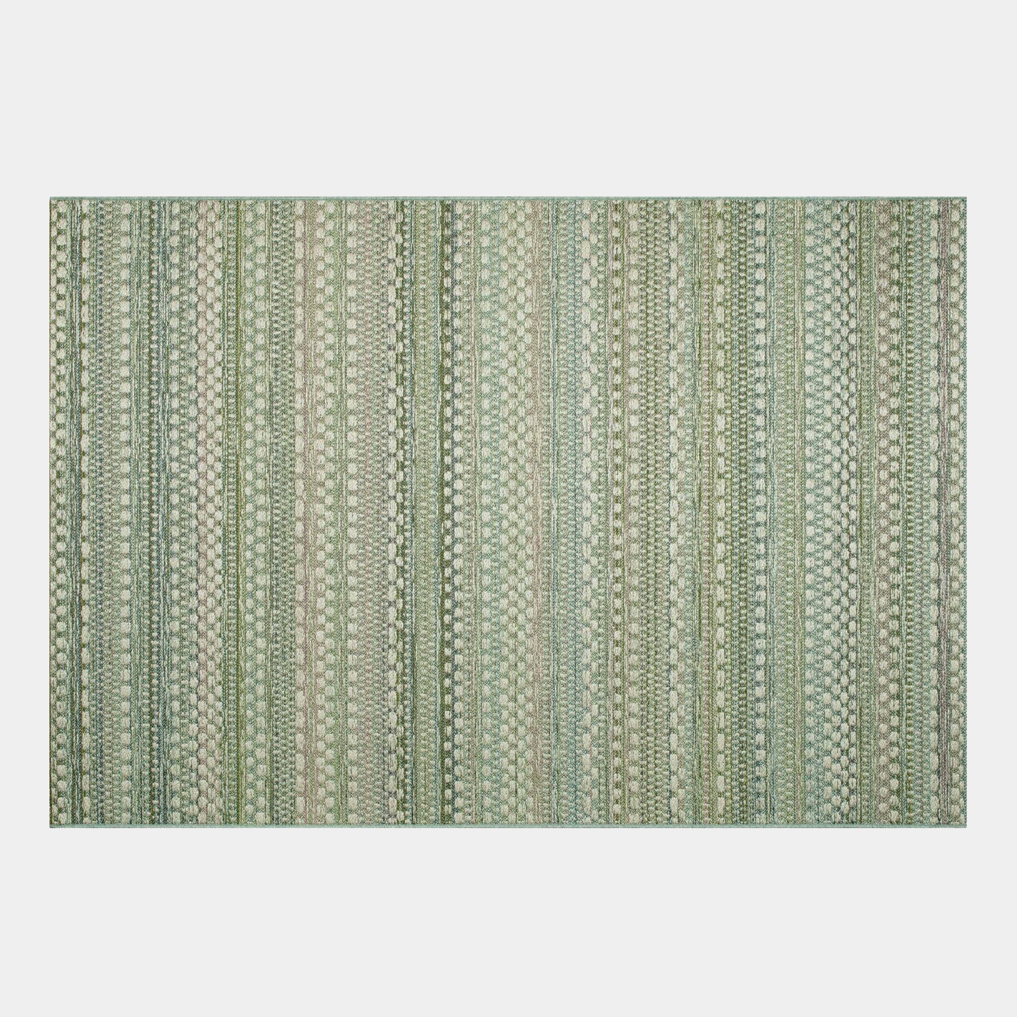 Rug 098-0570 5027 Green Multi 200cm x 290cm