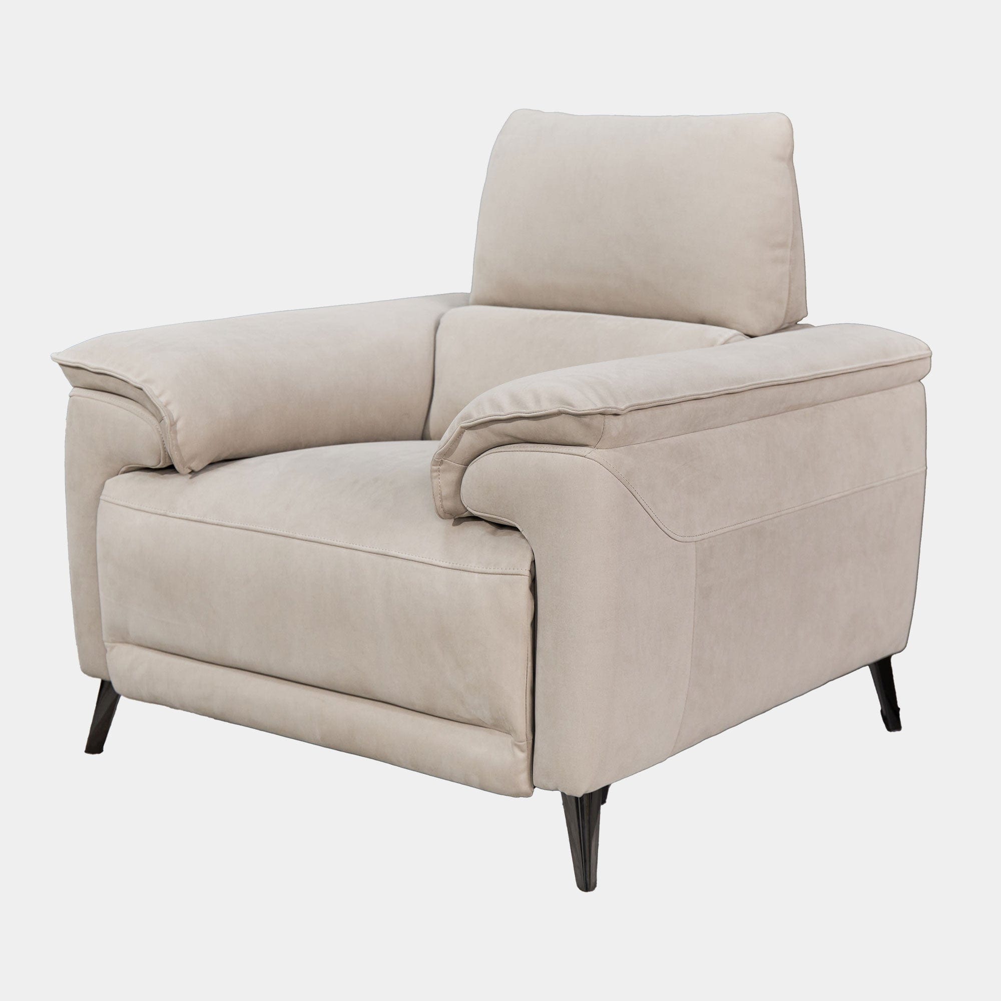 Power Recliner Chair With Heated Seat In Fabric Grade F10