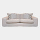 Sarasota - Extra Large Split Sofa With Wood Panels In Fabric