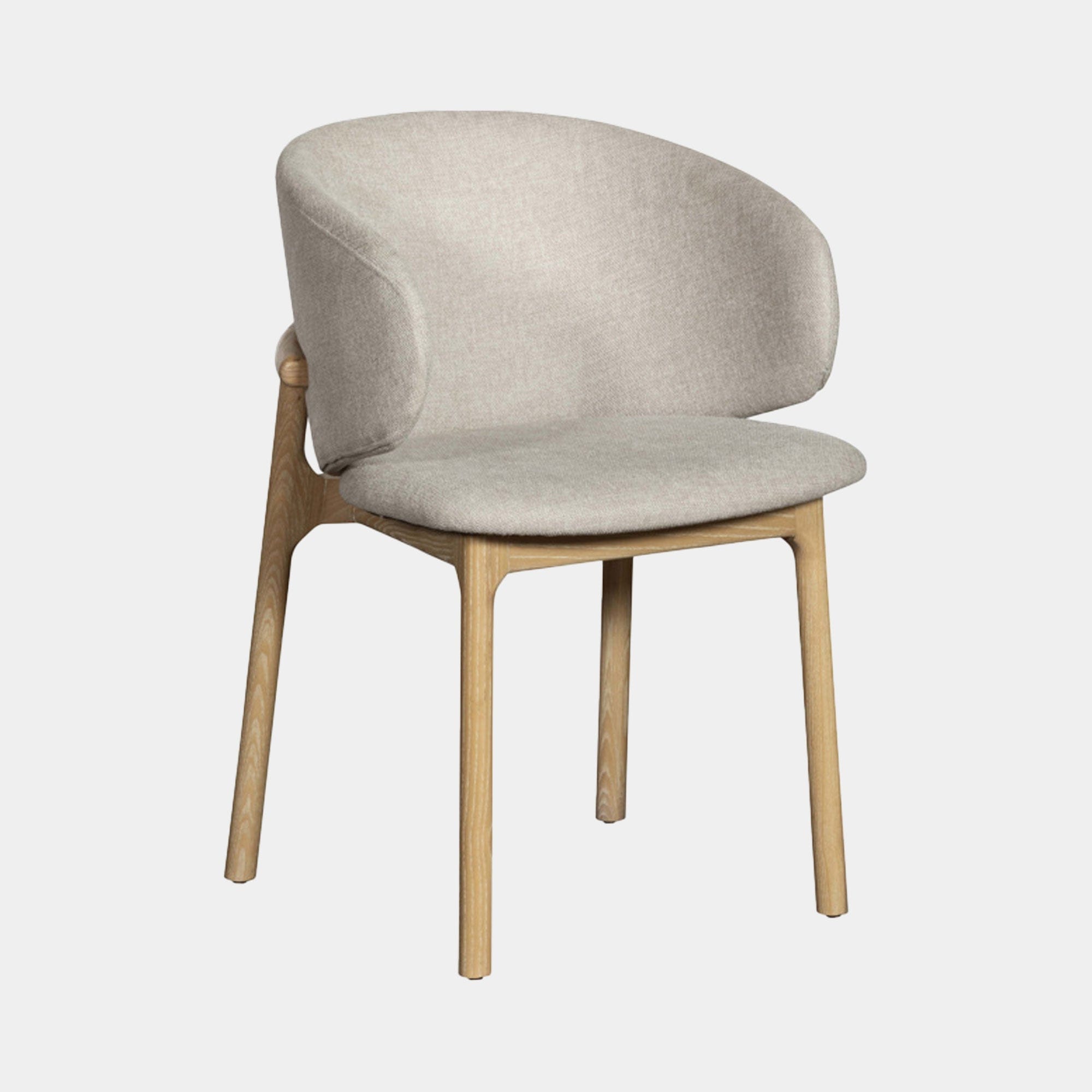 Tamar - Dining Chair, Grey Fabric