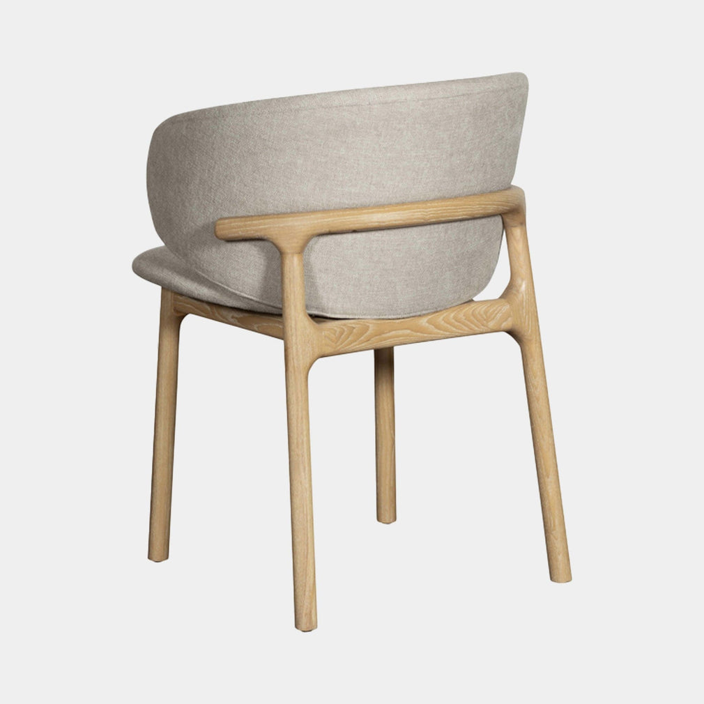 Tamar - Dining Chair, Grey Fabric