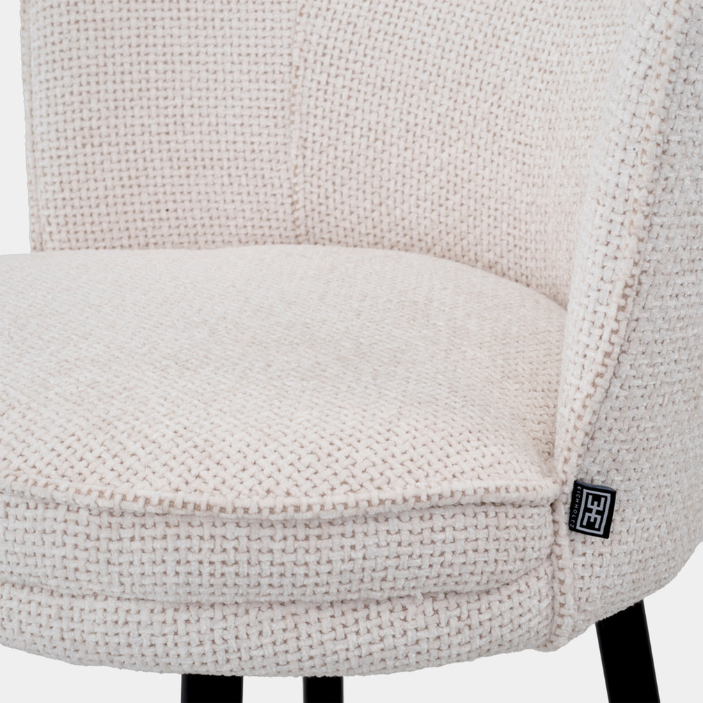Swivel Bar stool lyssa off white / light use (grenada swivel bar stool 118564= lyssa off white)