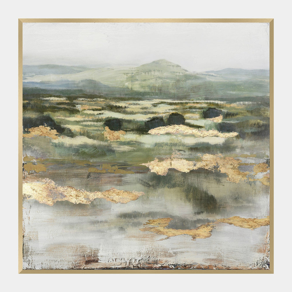 Bosky - Framed Canvas by Amber Fey