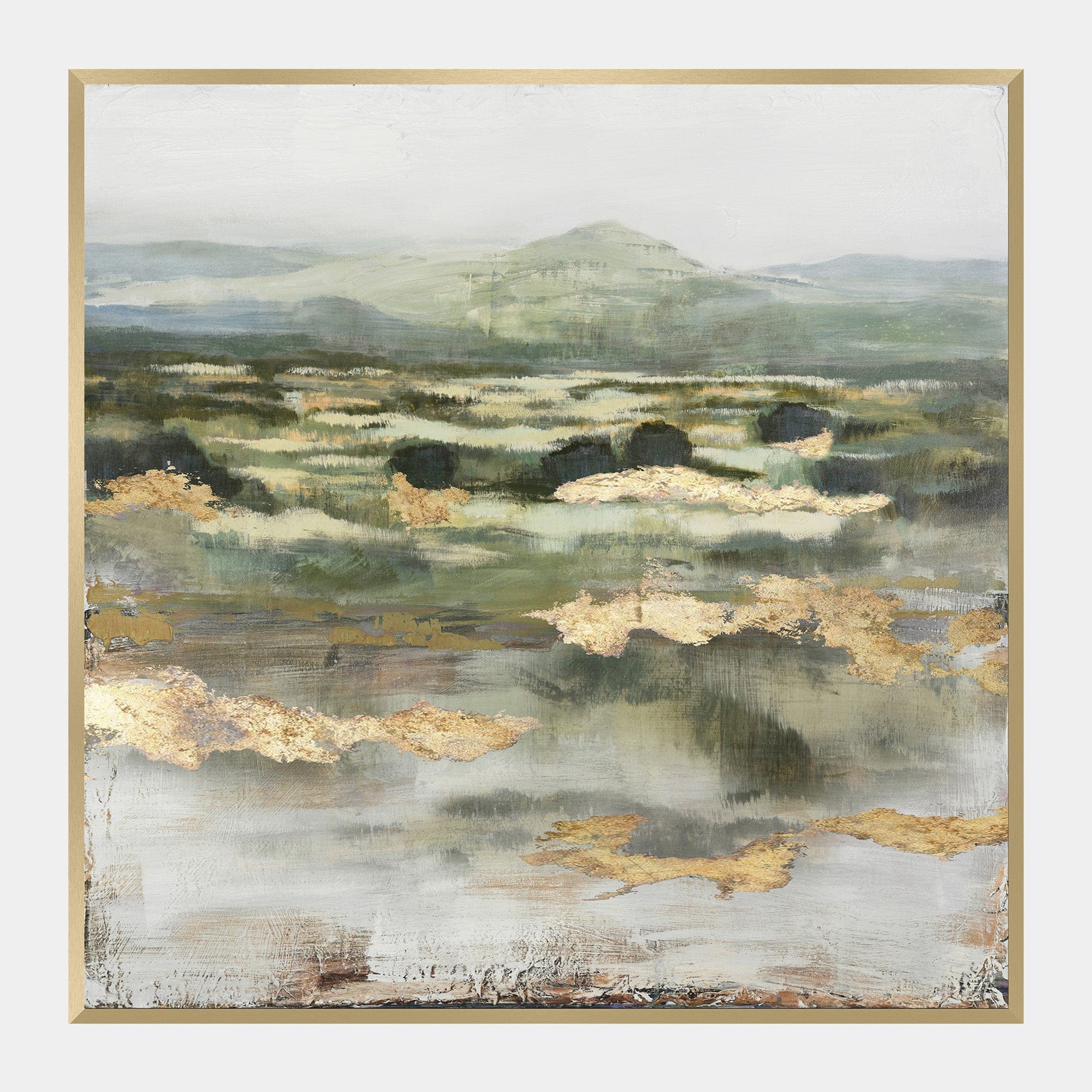 Bosky - Framed Canvas by Amber Fey